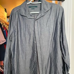 Gray Men’s Button Down